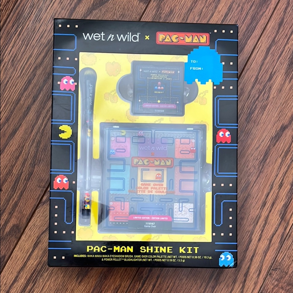 Wet n Wild Pac-Man Shine Kit - Black and Yellow